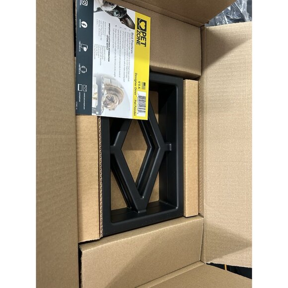 Elevated Dog Bowls Designer Diner 3 Height Adjustable Raised Stand 2 Bowls - Picture 2 of 2